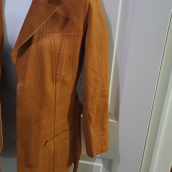 Henry Fensteur VINTAGE REVERSIBLE Leather Jkt - Picture 12 of 14